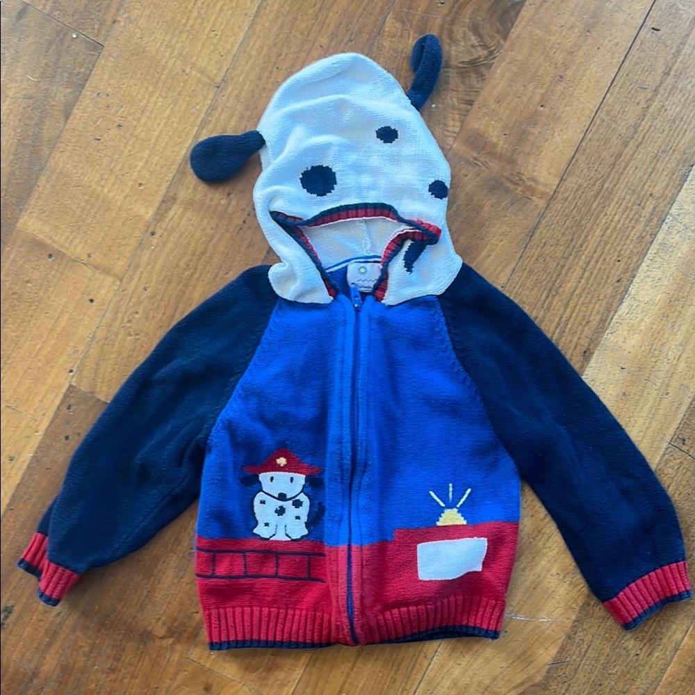 Florence Eiseman Firefighter Dalmatian-Themed Kids' Hoodie